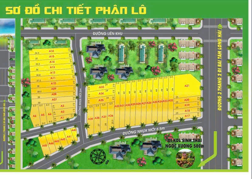 Bán Lô Đất Nền Mặt Tiền Đường 3/2, Thị Trấn Long Hải, Bà Rịa - Vũng Tàu - Cơ Hội Đầu Tư Vàng!